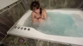 Hotel Balcony Action: Naked Outdoor Squirting Orgasm